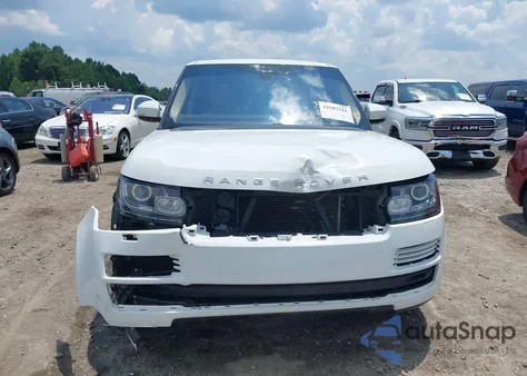 2017 Land Rover Range Rover 3.0L V6 Supercharged Hse z USA, uszkodzony, nr VIN SALGS2FV8HA356315